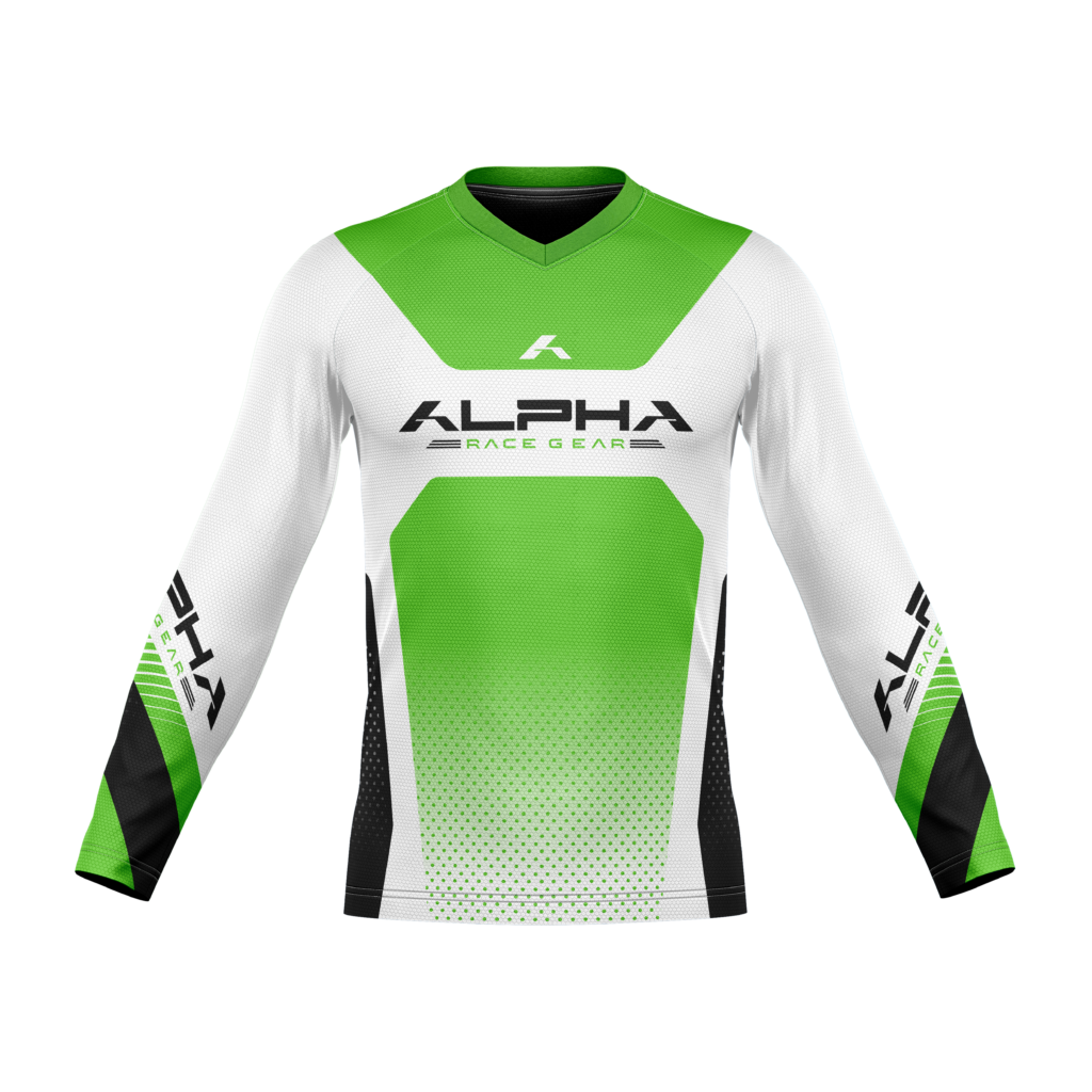 NOVA JERSEY GREEN ALPHA RACE GEAR